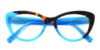 blue Eyeglasses