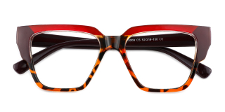 red Eyeglasses