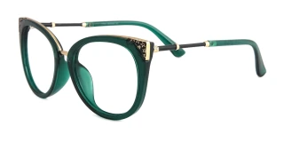 Green Eyeglasses 98047A