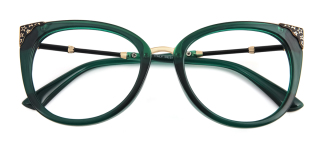green Eyeglasses