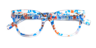 blue Eyeglasses