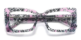 black_pink Eyeglasses