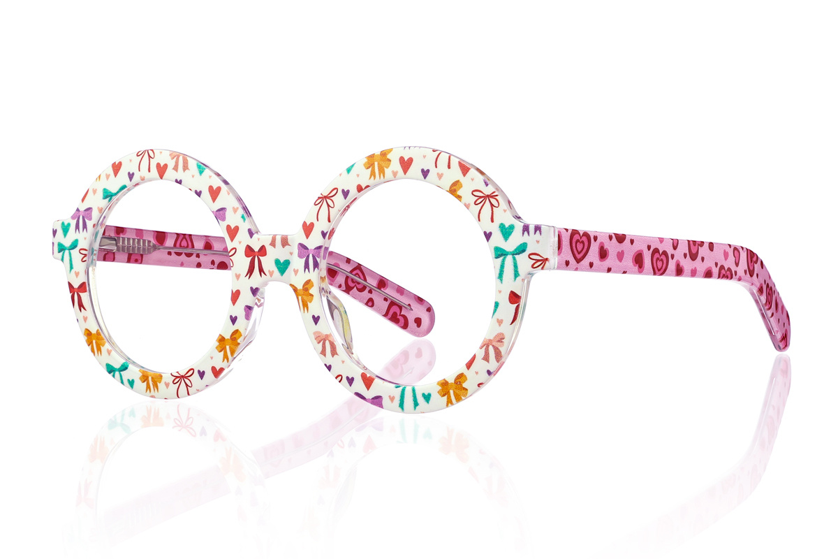 clear_floral Eyeglasses