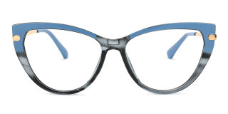 blue Eyeglasses